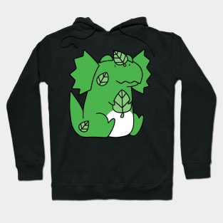 Leaf Dilophosaurus Hoodie